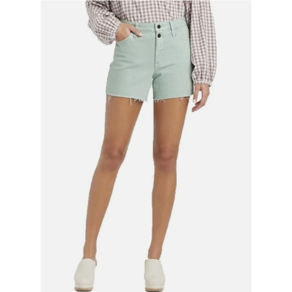 Universal Thread Vintage Midi Jean Shorts Mint Green